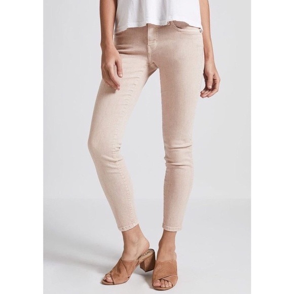 Current/elliott THE STILETTO SKINNY JEANS - ROSE DUST - Picture 1 of 11